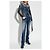 Top in denim Diesel DE-GARY-S blu - vista 2