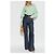 Jeans Bootcut a Vita Alta Lacoste Blu Navy - vista 2