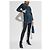 Diesel DE-ROMI-RE Kleid in Navy Denim - Ansicht 2
