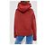 Felpa con cappuccio rossa Dsquared2 in cotone con logo - vista 4