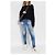 Jeans Twiggy Jean Dsquared2 Blu in Cotone Skinny - vista 2