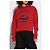 Sudadera con capucha Dsquared2 roja de algodón - vista 3