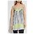 Diesel D-ESIRE Kleid Tie-Dye Grau Neon Gelb - Ansicht 3
