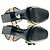 Marni Drawstring Block-Heel Sandal Heels in Multicolor Leather - view 12