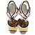 Marni Drawstring Block-Heel Sandal Heels in Multicolor Leather - view 3