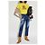 Jeans Boston Dsquared2 Blu Taglio Loose Boyfriend - vista 2