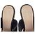 Sandales compensées Stuart Weitzman en raphia noir - vue 10