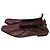Ballerine Aeyde Dex in pelle di vitello nappa burgundy - vista 4