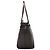 Bolsa de ombro Lauren Ralph Lauren em couro castanho - vista 3
