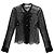 Camicia in pizzo Cecile nera Ulla Johnson