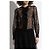 Camicia in pizzo Cecile nera Ulla Johnson - vista 3