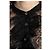 Camicia in pizzo Cecile nera Ulla Johnson - vista 5