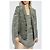 Diesel DE-PHONIX-FSG Blazer Grau Baumwolle Karo - Ansicht 3
