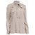 Blusa de rayas con cuello anudado Akris en viscosa blanca