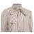 Blusa de rayas con cuello anudado Akris en viscosa blanca - vista 2
