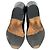 Botines Western Ganni con efecto cocodrilo en piel negra - vista 10