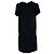 Vestido Midi com Decote em V Sandro em seda preta - vista 3
