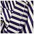 Blusa a maniche lunghe stampata La Prestic Ouiston in cotone multicolore - vista 5