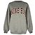 Sweatshirt Anine Bing Spencer em algodão cinzento