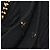 Balmain Rippstrick-Cardigan mit Ketten-Akzent aus schwarzer Wolle - Ansicht 11