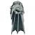 Autre Marque Borsa a tracolla Nancy Gonzalez Double Flap Cain in pelle di coccodrillo turchese - vista 3