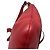Coach Penelope Crossbody-Tasche aus rotem Leder - Ansicht 10