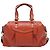 Coach Ashley Satchel Handtasche aus Rust Orange Leder