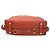 Coach Ashley Satchel Handtasche aus Rust Orange Leder - Ansicht 5