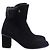 Bottines Zadig & Voltaire en daim noir