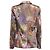 Etro einreihiger Blazer mit Blumenprint aus multicoloured Baumwolle - Ansicht 4