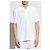 Polo Lacoste bianca in cotone con logo - vista 3