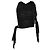 Diesel Top T-PERSEA-PLAIN Schwarz Nylon