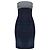 Dsquared2 Jeanskleid in Navy Blau Midi