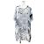 Maison Martin Margiela Top de gasa con estampado patchwork floral MM6