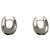 Autre Marque Pendientes Tom Wood Silver