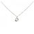 Autre Marque Platin-Diamant-Halskette