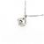 Autre Marque Platin-Diamant-Halskette - Ansicht 4
