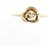 Autre Marque Anello ete Rose in oro giallo K10 e diamanti - vista 2