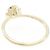 Autre Marque Anello ete Rose in oro giallo K10 e diamanti - vista 3