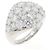 Autre Marque Anello Monnickendam in platino e diamanti
