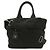 Prada Wendbare Tote Bag/Schultertasche aus schwarzem Nylon - Ansicht 2