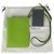 Borsa a tracolla Valextra in pelle verde - vista 8