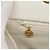 CHANEL COCO Mark Chain Hand Bag Caviar Skin White Gold CC Auth gh687 - Jerrillo - vista 18