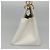 CHANEL COCO Mark Chain Hand Bag Caviar Skin White Gold CC Auth gh687 - Jerrillo - vista 4