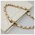 CHANEL COCO Mark Chain Hand Bag Caviar Skin White Gold CC Auth gh687 - Jerrillo - vista 6