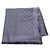 Louis Vuitton Monogram Stola aus Seide/Wolle in Grau