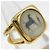 Hermès Hermes Gold Band Ring mit Pferdemotiv - Ansicht 2