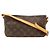 Louis Vuitton Monogram Trotteur Schultertasche Pochette