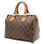 Borsa Louis Vuitton Monogram Speedy 25 - vista 3