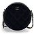 Chanel Round Chain Quilted Caviar Small